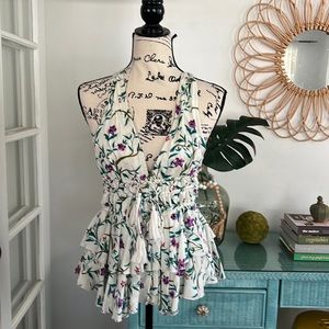 Tierred alter blouse